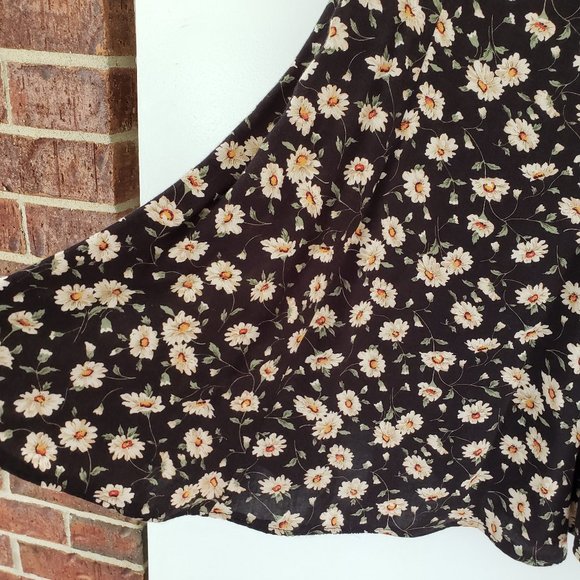 SOLD Daisy Dress 90's Flower Grunge Mini XS/S - Picture 3 of 11